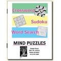 Saddle Stitch Combo Puzzle Book w/ 3 Puzzle Styles